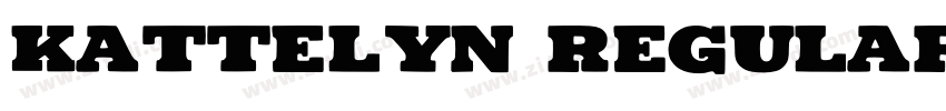 Kattelyn Regular字体转换